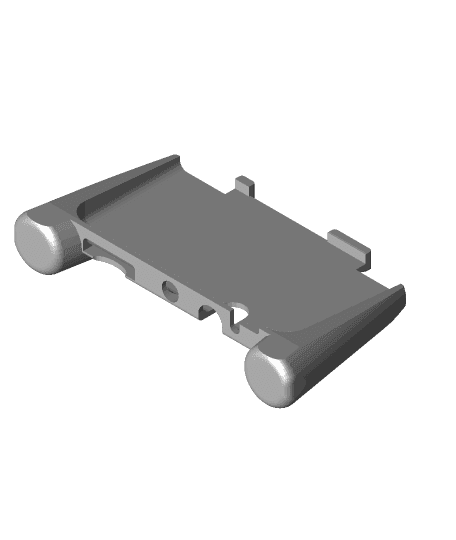 New 3DS XL hand grip - remix 3d model