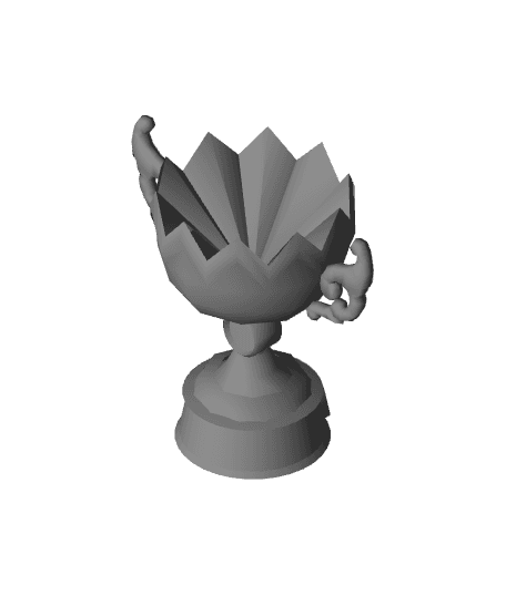 Yoshi Trophy 3d model