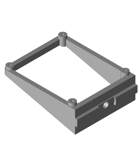 Kossel Raspberry Pi mount 3d model