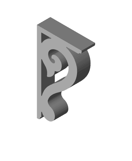 Ultimate shelf bracket collection 3d model