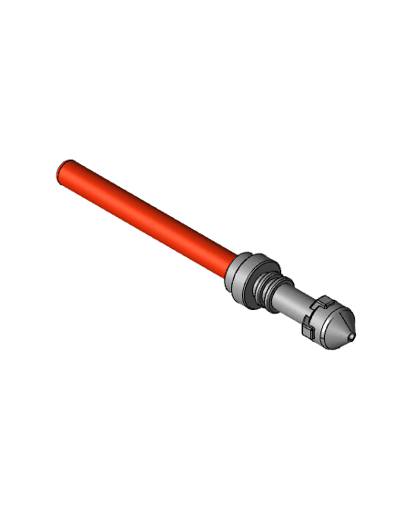 Lego Lightsaber Pen 3d model