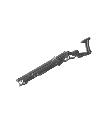 Overwatch Ashe Rifle Assembly 3d model