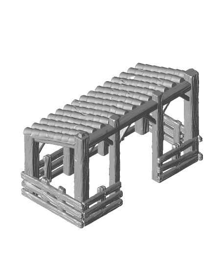 Stables 3d model