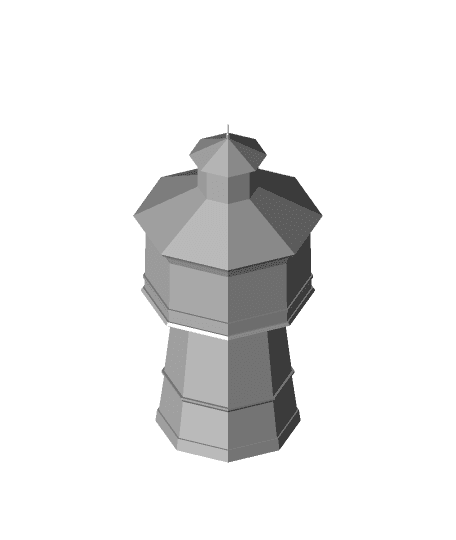 Langeoog Wasserturm 3d model