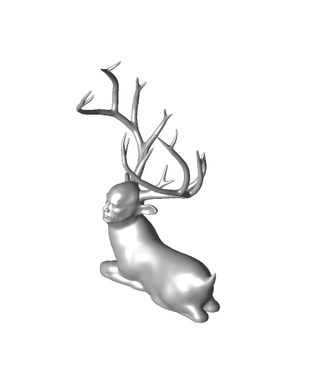 Rockdeer (The Rock + Reindeer) - No Supports 3d model