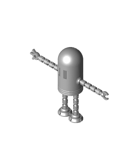 No.10 - Futuristic Octiman 3d model