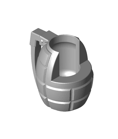 Bakugou Grenade Coozie.stl 3d model