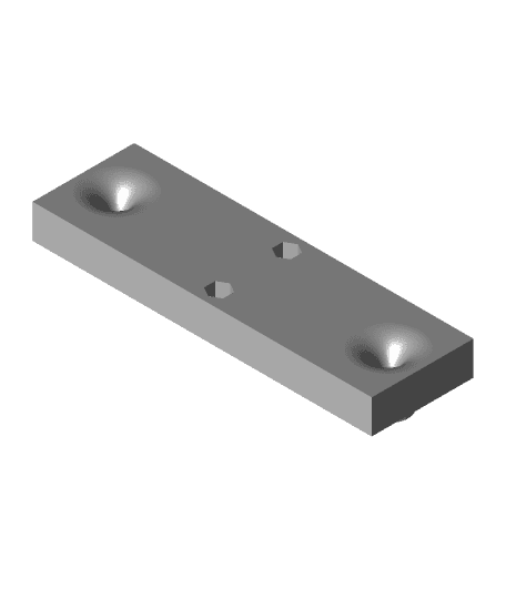 Ikea 365+ Holder Ausgang Unterteil.stl 3d model