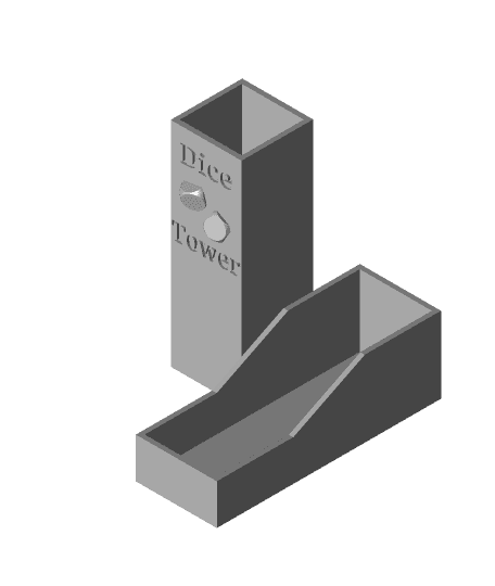 Dice Tower 3d model