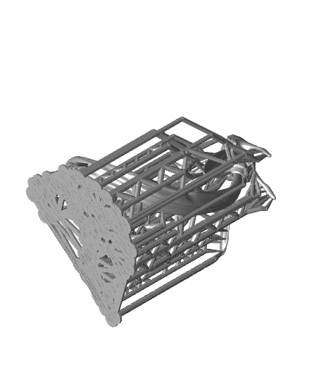 Crustacean Servitors (Pre-supported) 3d model