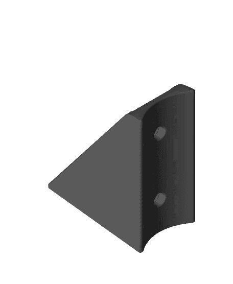 Pole shelf (modular) connector 3d model