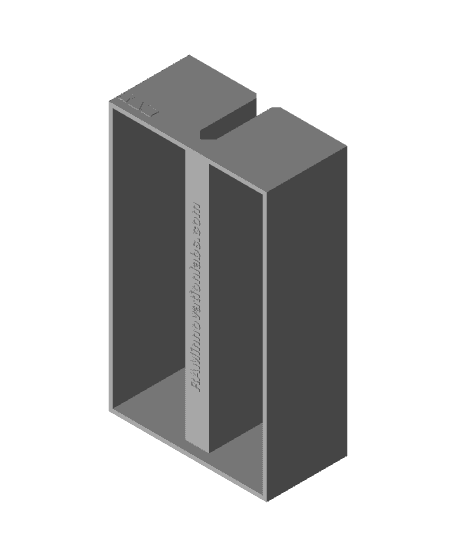 Brick Vertical Laptop Stand 3d model