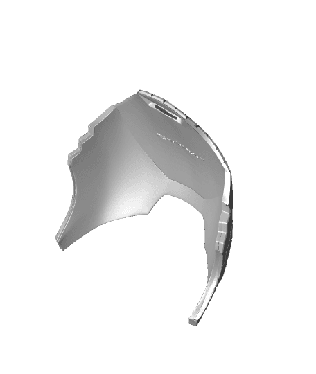 back cover MK 39 helmet 3d model