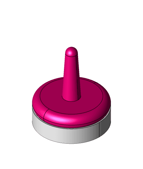 Spinning top 3d model