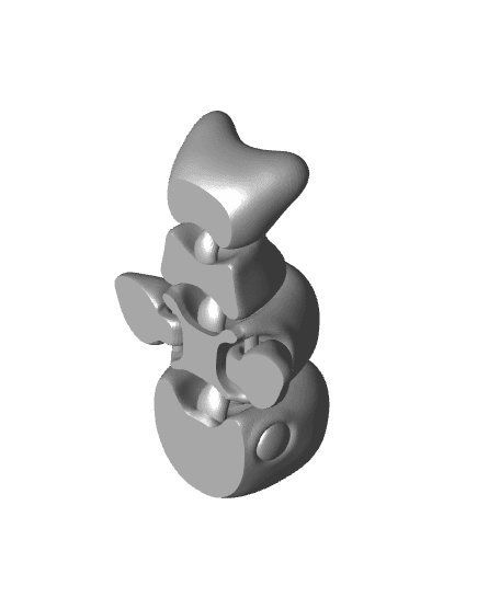 M3D - Baby Toothed Whale 3d model