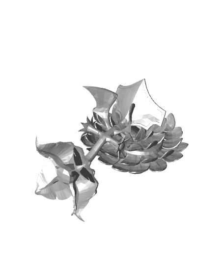 Vampire Flower 3d model