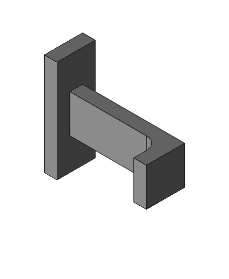 I Bracket v1.x_t 3d model