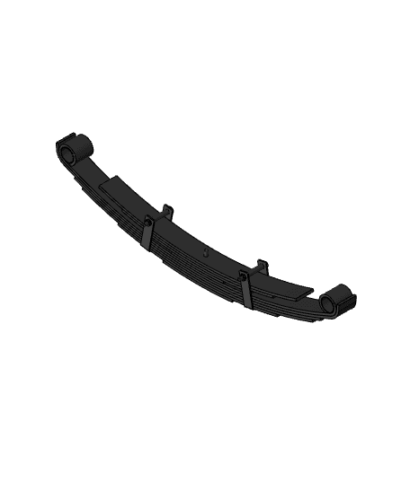 Leaf spring.x_t 3d model