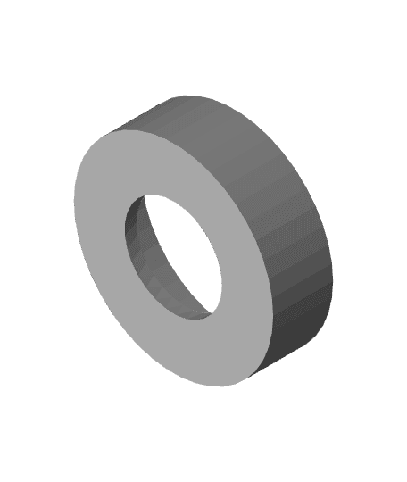 Rack Screw Washer 3d model