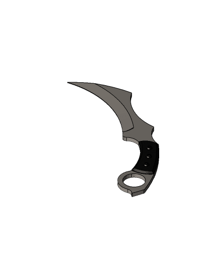 Karambit 2 3d model