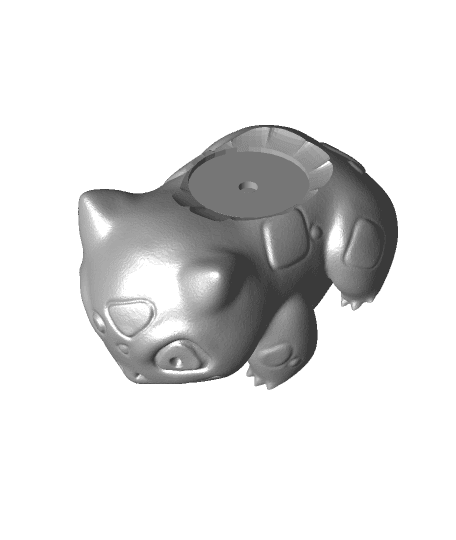 Thanksgiving Bulbasaur with Magnet 3d model