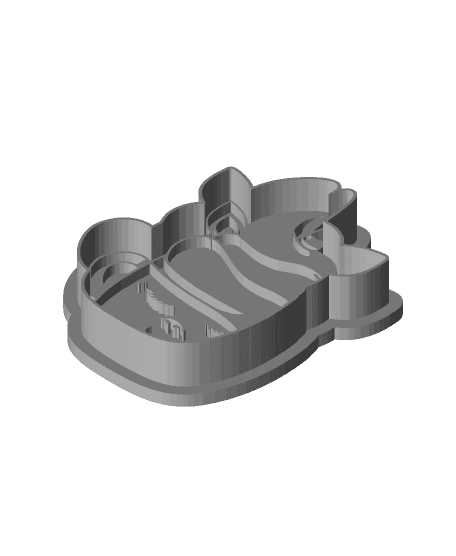 cookie cutter unicorncup 3d model