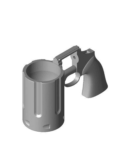 12oz Revolver Can Cup Remix 3d model