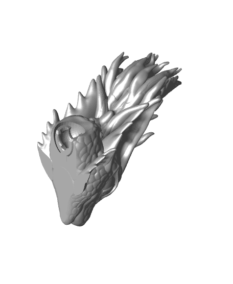 Pearl Wisp Build-a-dragon 3d model