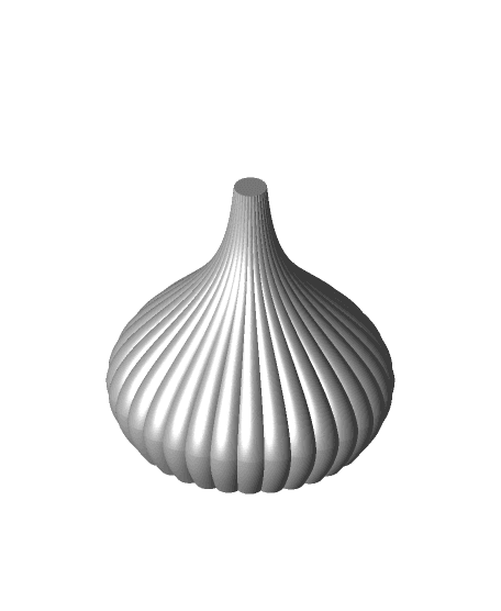 Ajo negro | Vase 3d model