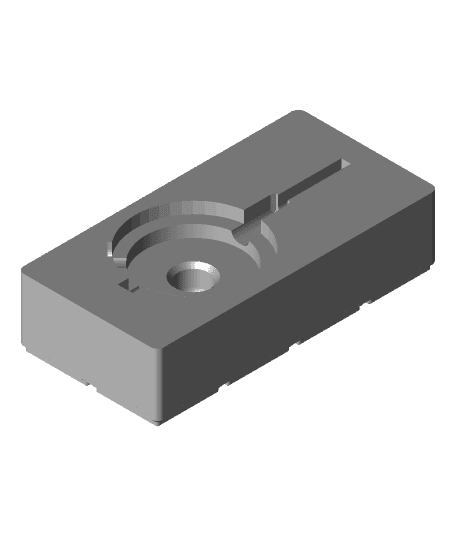 Gridfinity Dial Indicator Holder 3d model