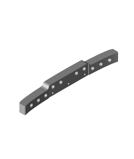 traxxas slash RPM front bumper 3d model