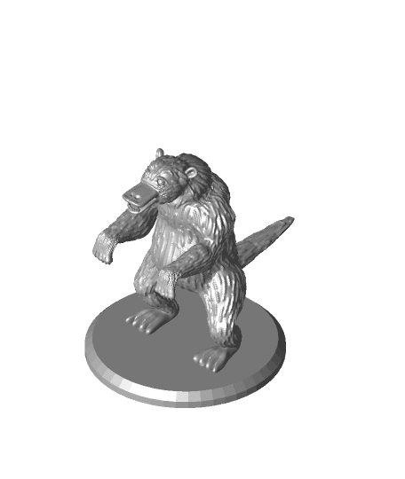 PlatypusBear 3d model