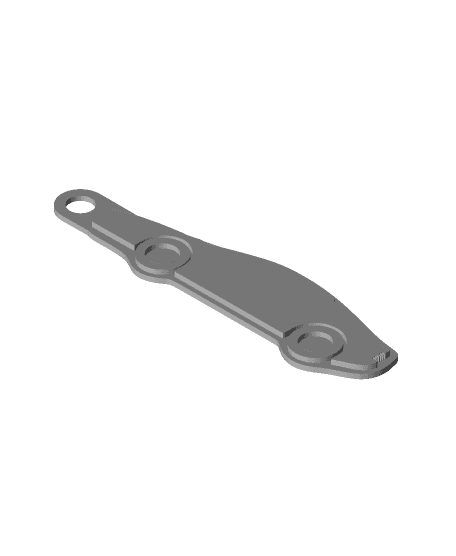 Ferrari Testarossa Keychain 3d model