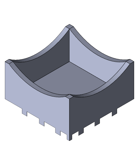 魔方中心【斜線】SLDPRT.SLDPRT 3d model