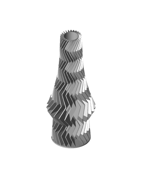 ZIGZAG VASE 03 3d model