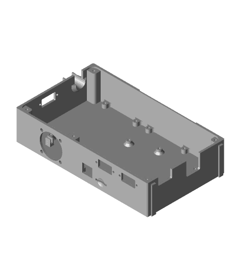 New Electronics Case for SMuFF 3d model