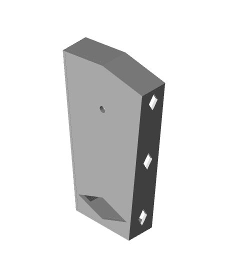 Pendulum clock case 3d model