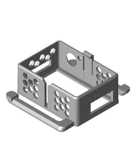 Campark Xtreme I Plus UHD 4K Frame - Backpack Modification 3d model