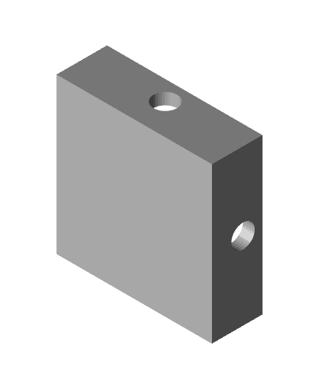 4-Way Electrical Junction Box (Parametric) 3d model