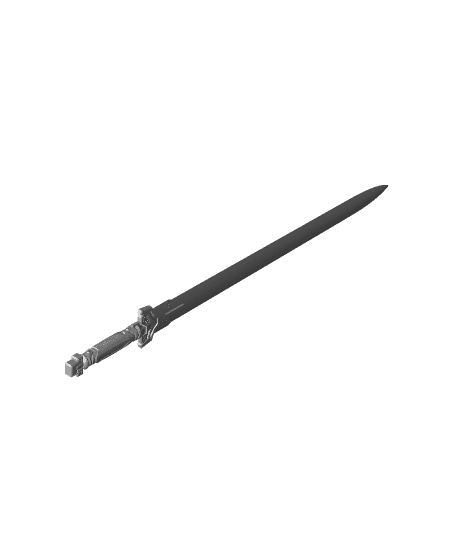 Baihu Genji Dragon Blade Overwatch 3d model