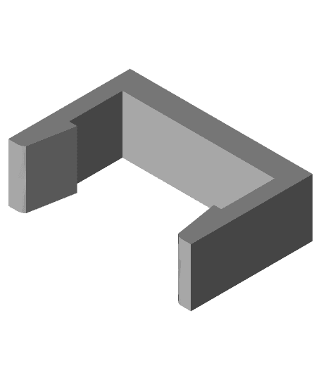 wire clips for MendelMax 3d model