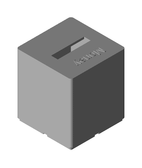 Gridfinity Money Box 3d model