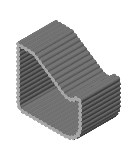 Xbox Controller Stand Ridges 3d model