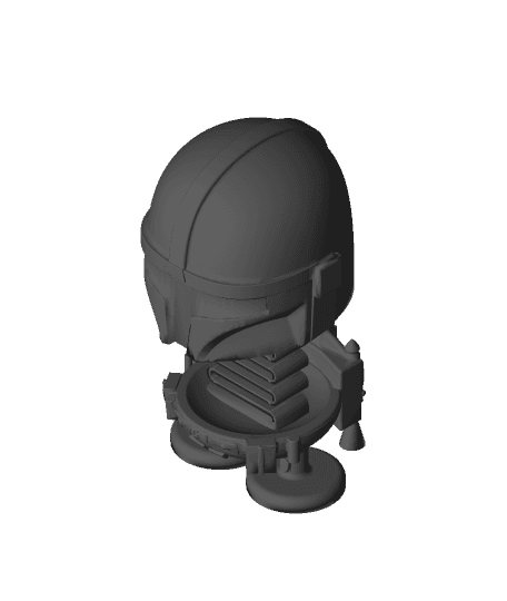 Star Wars The Mandalorian Springie 3d model