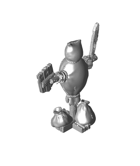 Training Dummy 3d model