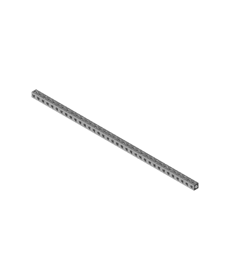 STEMFIE - Parts - Beams - Straight - Square Ends 3d model