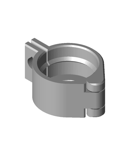 Hinged Bottle Lock.stl 3d model