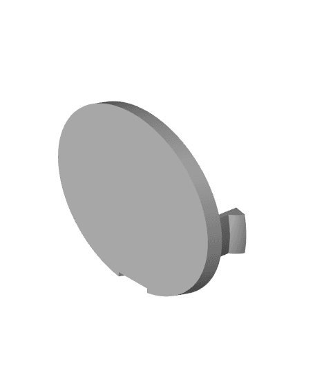 2000-2006 ZE1 Honda Insight Tow Hook Cover 3d model