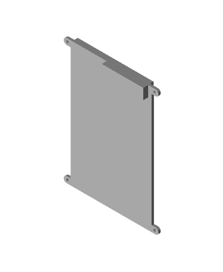 Raspberry Pi Touchscreen Display 7" 3d model