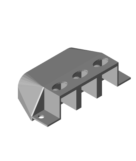 XH-M510 TDA7498 Amplifer support cover 3d model